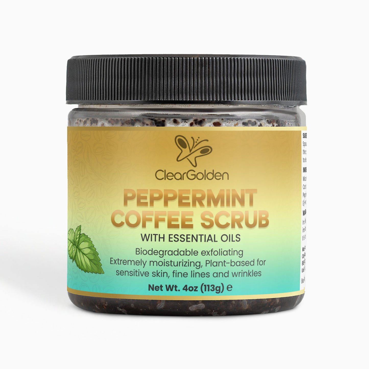 Peppermint Coffee Scrub